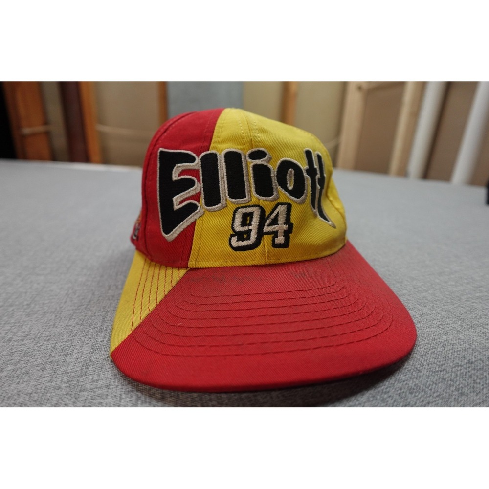 Vintage McDonald's Racing Team Hat Cap Snap Back One Size NASCAR Bill Elliott 94